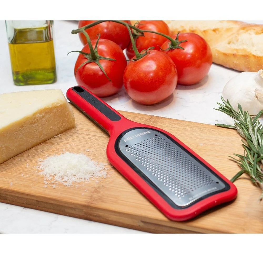 Microplane Select Series Fine Coarse Grater Red - Image 2