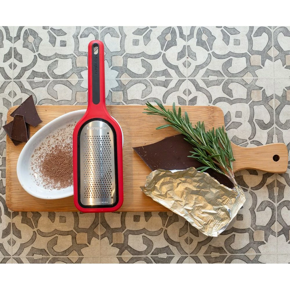 Microplane Select Series Fine Coarse Grater Red - Image 5