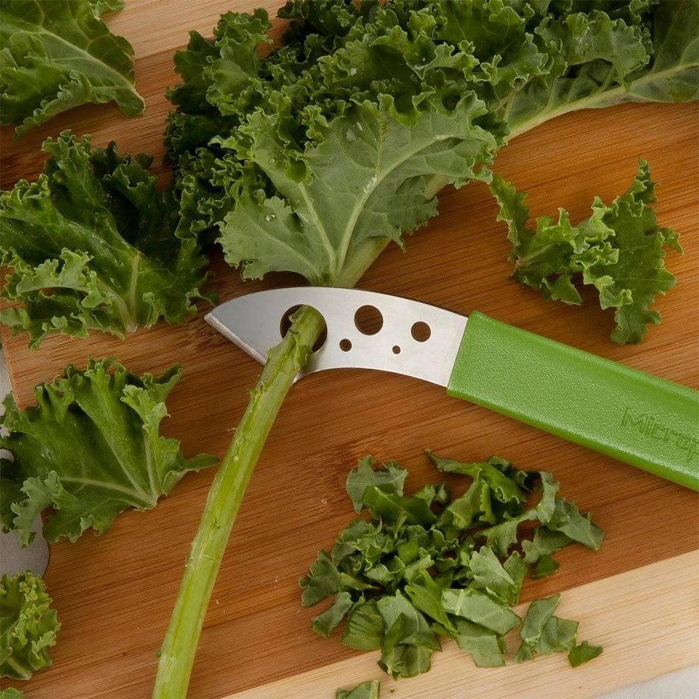 Microplane Specialty Series SwiftStrip Herb Knife & Stripper Tool - Image 3
