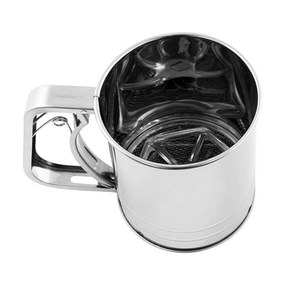 Soffritto Professional Bake Stainless Steel 5 Cup Flour Sifter - Image 2
