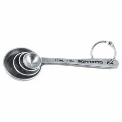 Soffritto A Series Stainless Steel Measure Spoons - Set Of 4