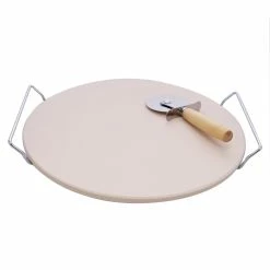 Soffritto 30cm Pizza Stone With Rack And Cutter