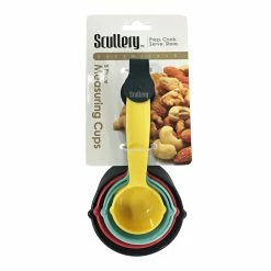 Scullery Essentials Set Of 5 Measuring Cups Colour