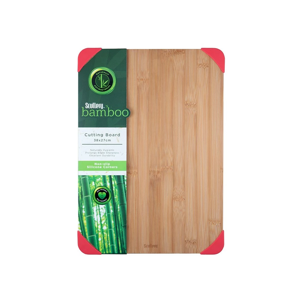 Scullery Bamboo Chopping Board With Non-Slip Corners 38cm