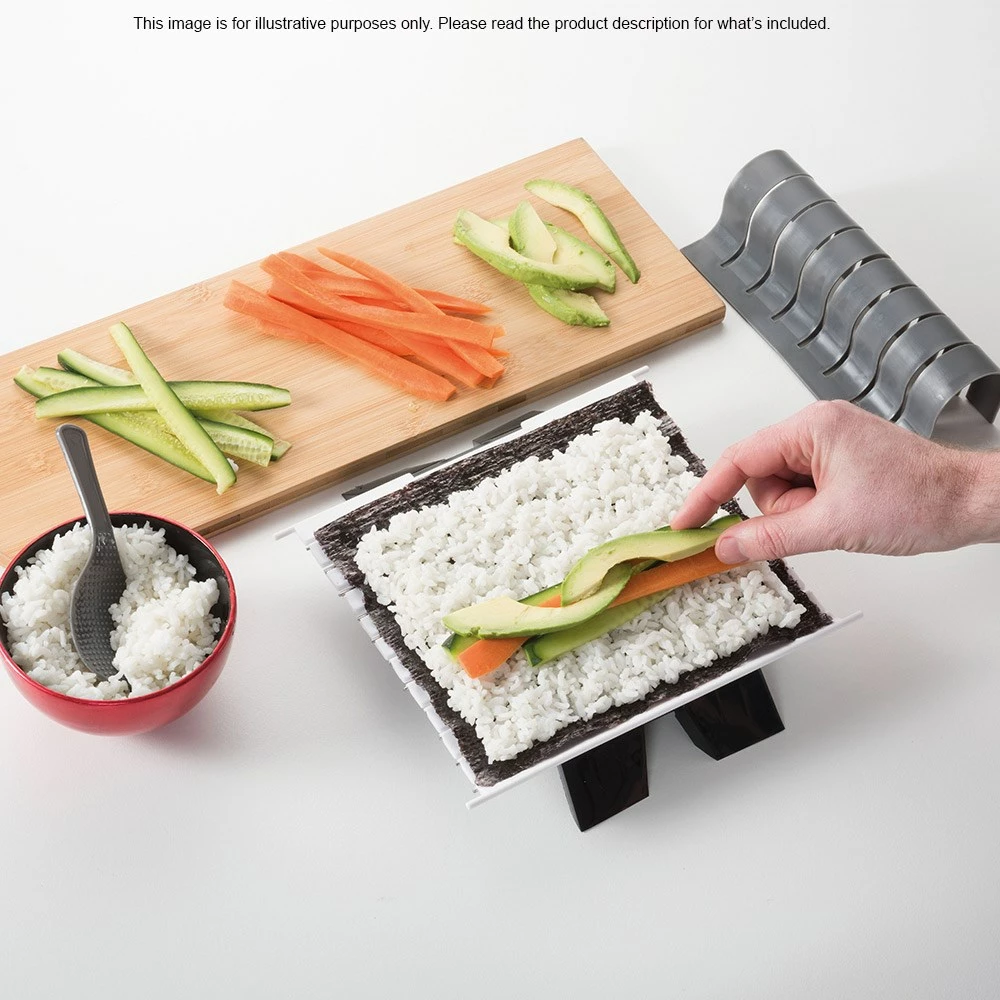 Scullery Sushi Maker Set 25 X 22 X 7cm Grey - Image 2