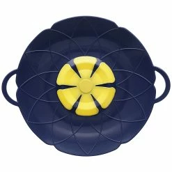 Scullery Kolori Silicone No Spill Lid 29.5cm Navy