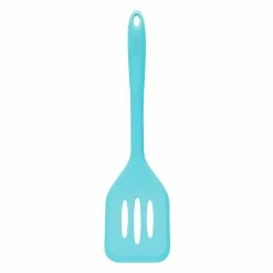 Scullery Kolori Silicone Slotted Turner 31cm Teal