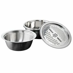 Soffritto A Series 3- Piece Grate Strain Prep Set