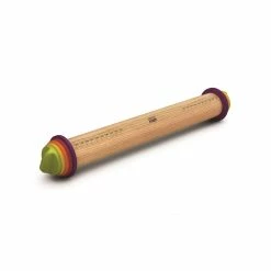 Joseph Joseph Adjustable Rolling Pin With Measuring Rings Multicolour