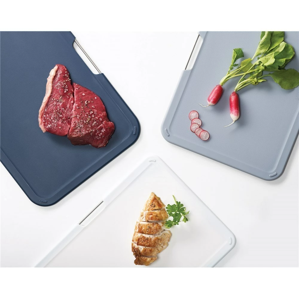 Joseph Joseph Nest Chopping Boards 3 Piece Set Large Grey - Image 5