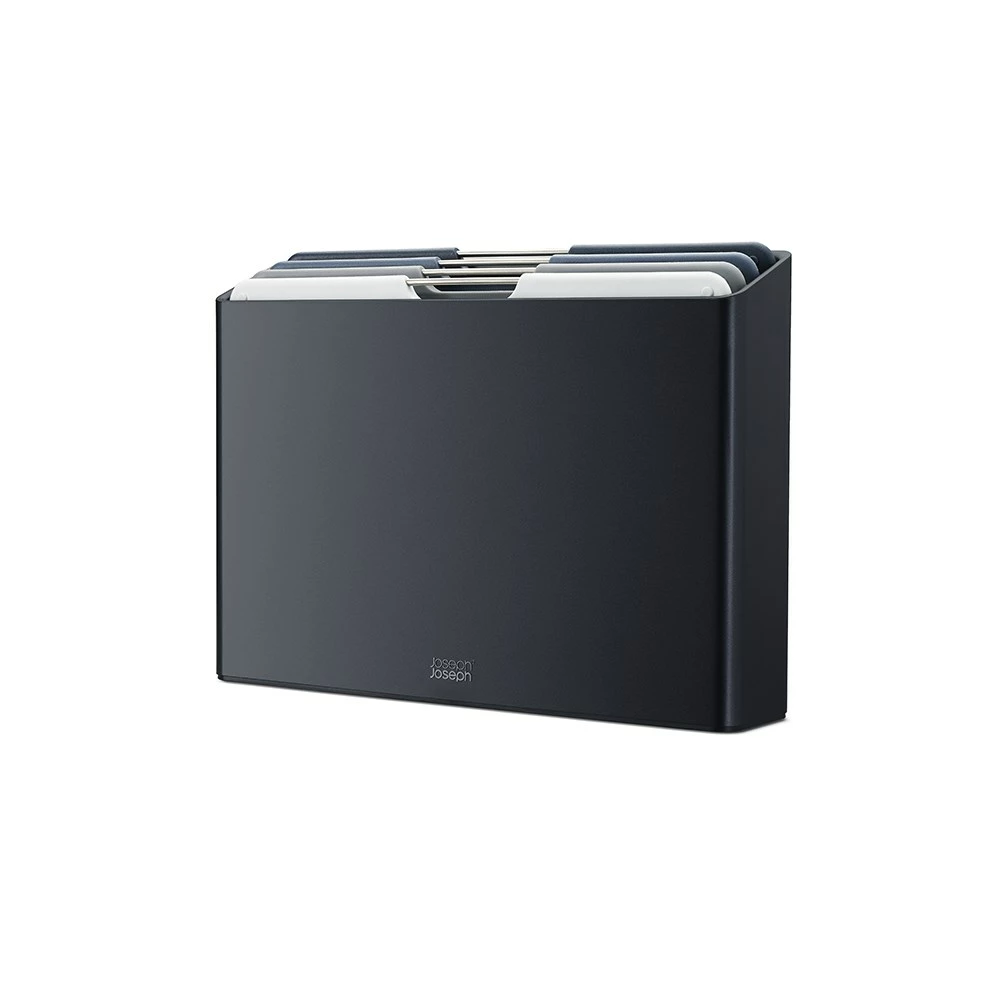 Joseph Joseph Folio 4 Piece Chop Board Set Large Graphite