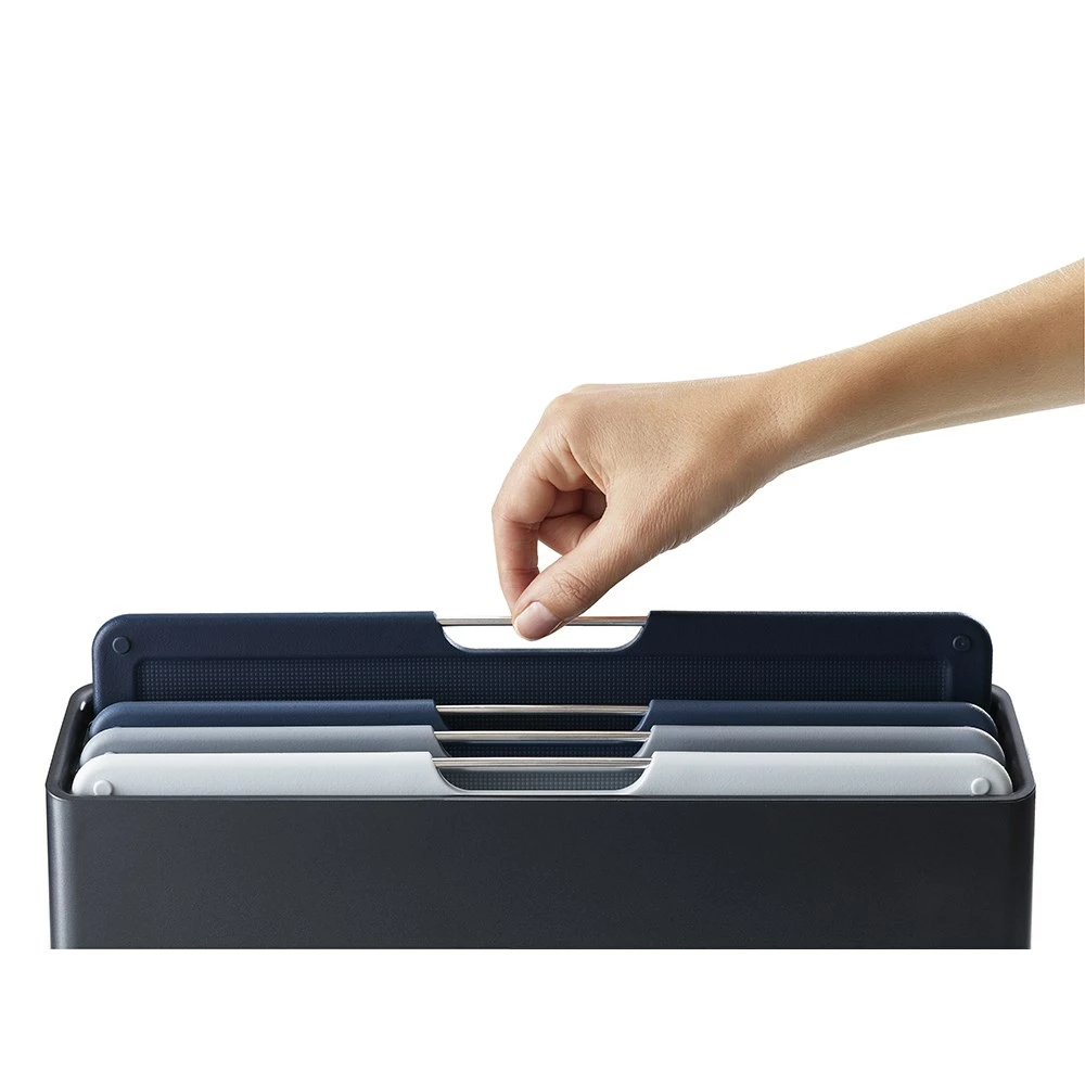 Joseph Joseph Folio 4 Piece Chop Board Set Large Graphite - Image 3