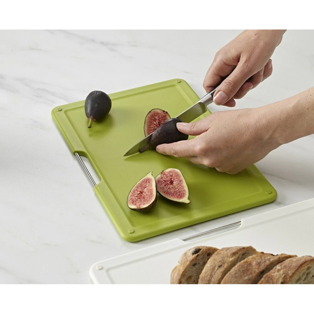 Joseph Joseph Folio Slim 3 Piece Under-Shelf Chopping Board Set - Image 3