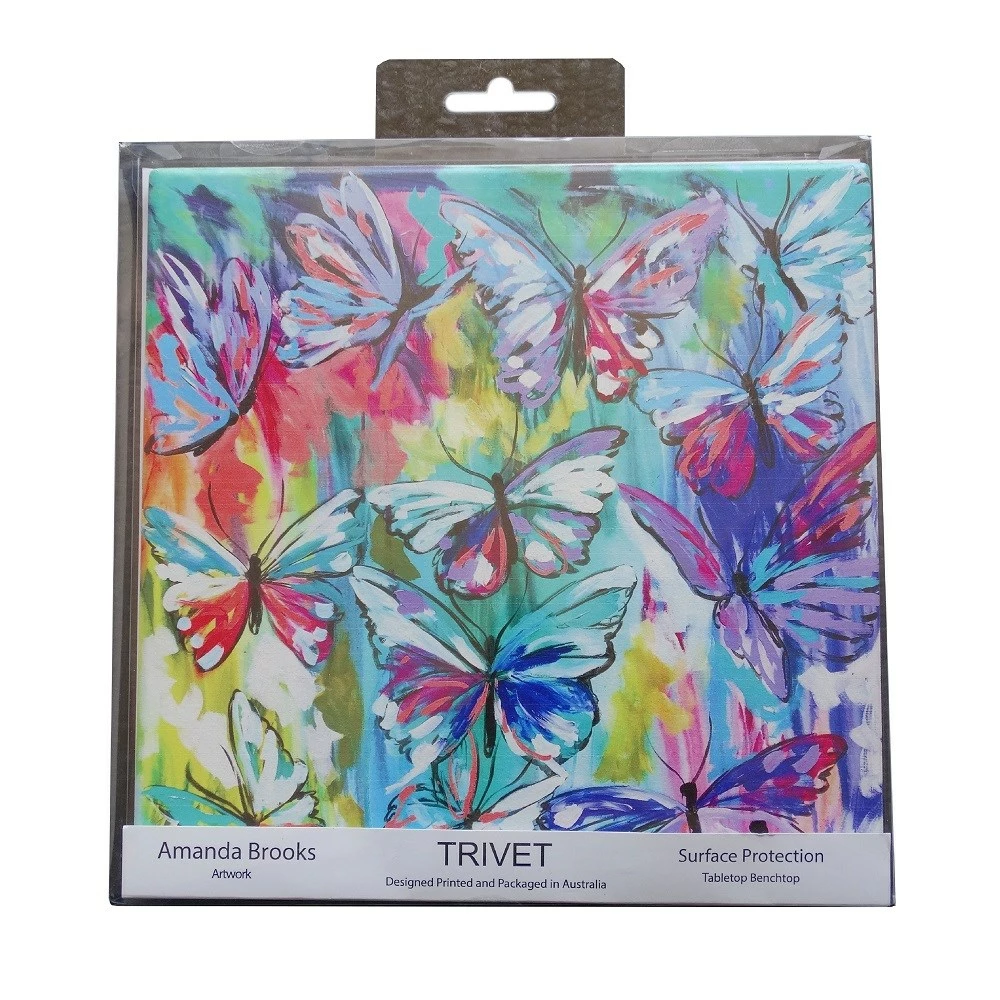 Lilli Rock Butterfly Kisses Trivet - Image 2