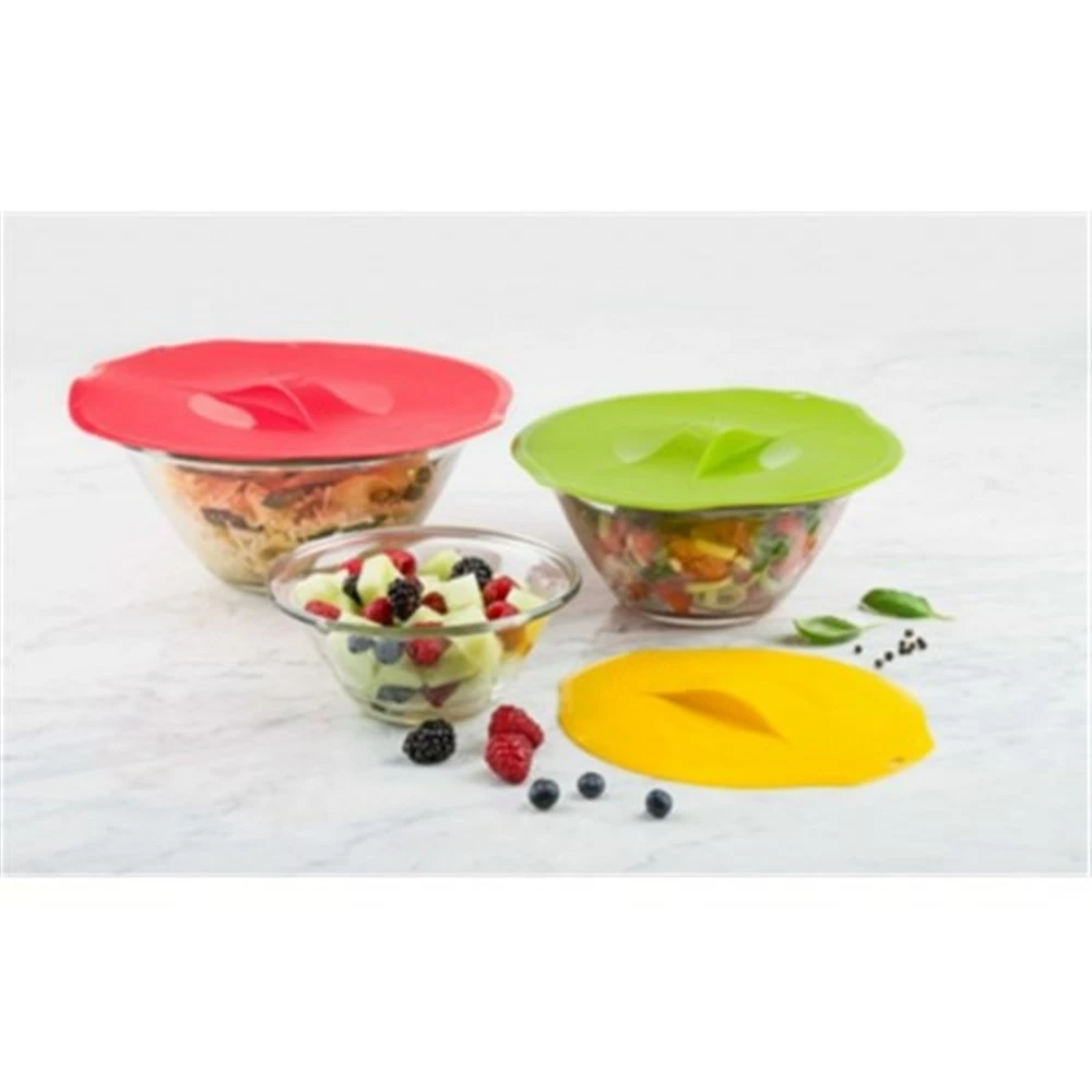 Trudeau Silicone Lids For Bowls Set Of 3 - Image 2