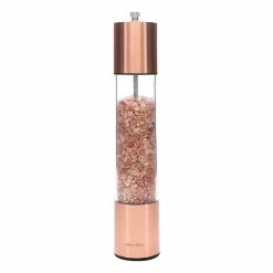 Alex Liddy Advance Stainless Steel Pink Himalayan Salt Grinder 29.5cm Rose Gold