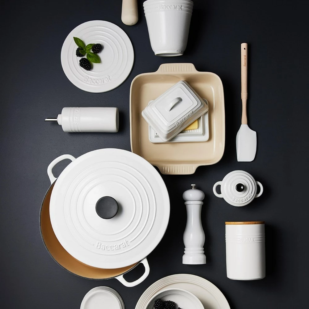 Baccarat Le Connoisseur Oil Bottle White 300ML - Image 3