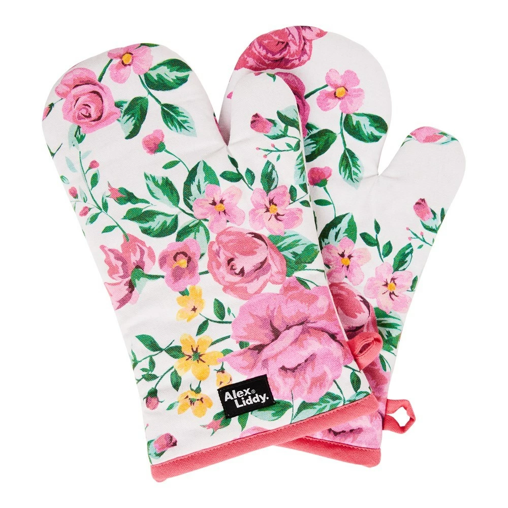 Alex Liddy Fiore Oven Glove Set Of 2 Spring - Image 3