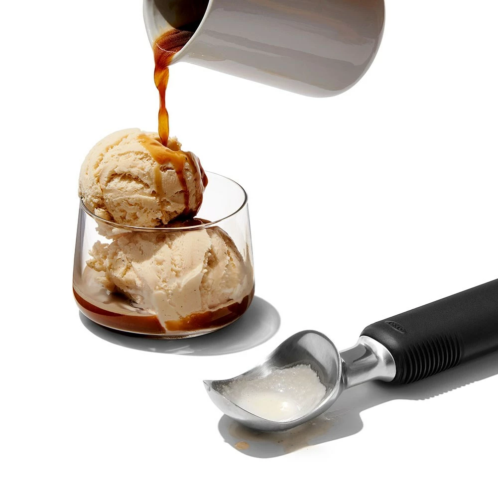 OXO Good Grips Stainless Steel Ice Cream Scoop - Image 4